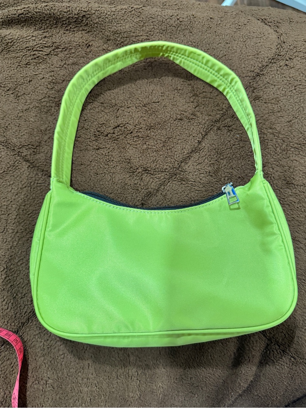 Neon Lime Shoulder Bag
